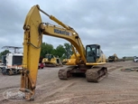 Back of Used Komatsu Excavator